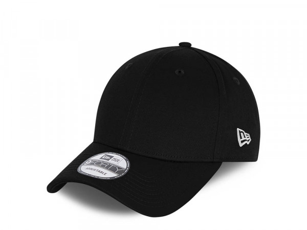 New Era Basic Black 9Forty Strapback Cap