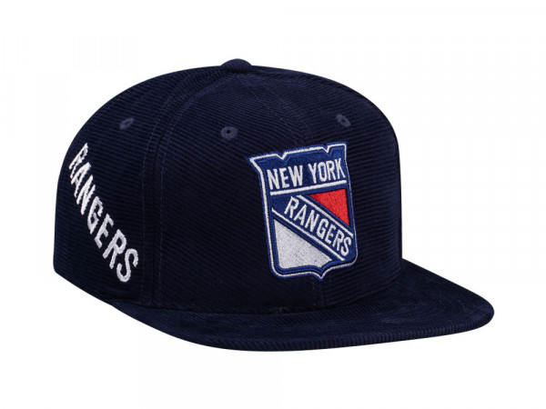 Mitchell & Ness New York Rangers Black Cord Vintage Snapback Cap