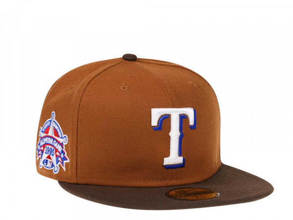 New Era Texas Rangers All Star Game 1995 Bourbon and Suede Edition 59Fifty Fitted Cap