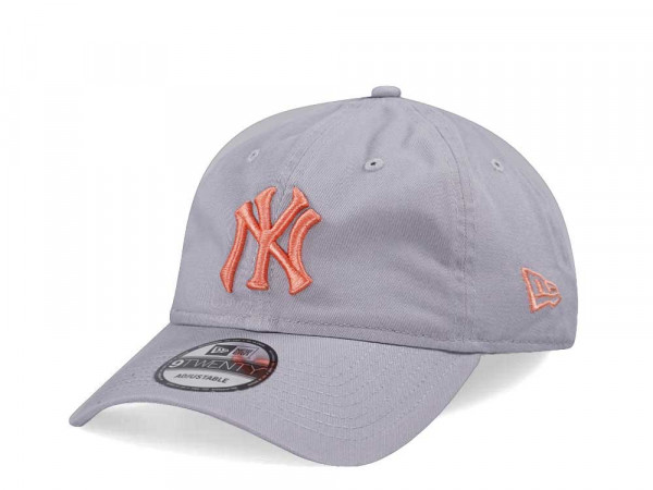 New Era New York Yankees Gray 9Twenty Strapback Cap
