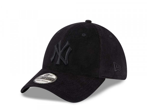 New Era New York Yankees Black Cord Edition 39Thirty Stretch Cap