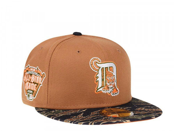 New Era Detroit Tigers All Star Game 2005 Camo Two Tone Edition 59Fifty Fitted Cap