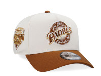 New Era San Diego Padres All Star Game 1992 Chrome Bourbon Two Tone A Frame 9Forty Snapback Cap