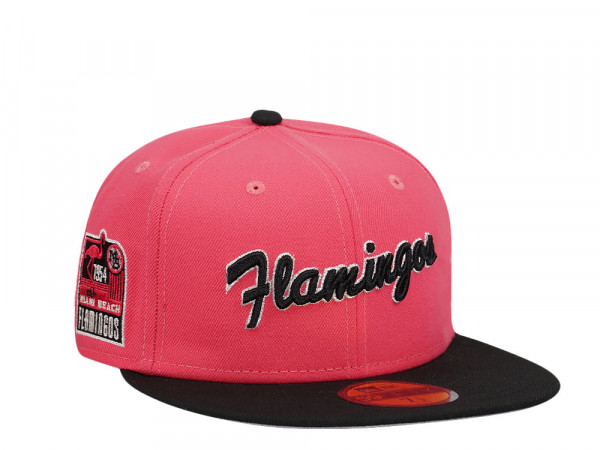 New Era Miami Beach Flamingos Prime Two Tone Edition 59Fifty Fitted Cap