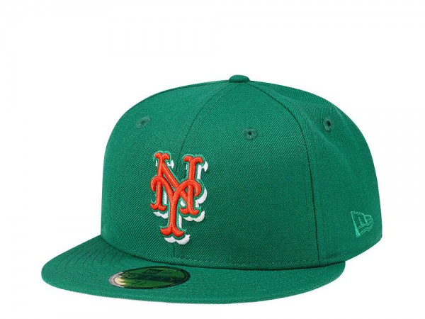 New Era New York Mets Kelly Green Classic Edition 59Fifty Fitted Cap