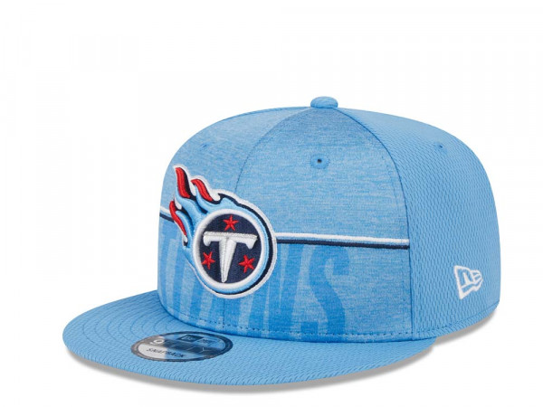 New Era Tennessee Titans NFL Training Camp 23 Blue 9Fifty Snapback Cap
