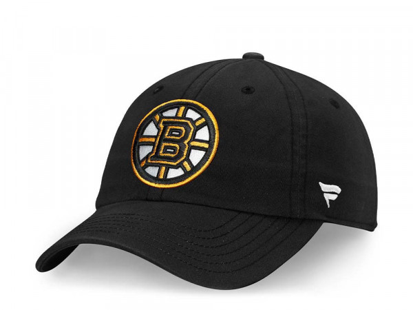 Fanatics Boston Bruins Primary Logo Adjustable Strapback Cap