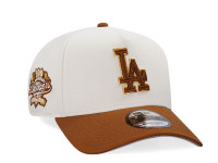 New Era Los Angeles Dodgers 100 Years Chrome Bourbon Two Tone A Frame 9Forty Snapback Cap