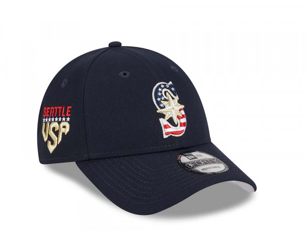 New Era Seattle Mariners 4th of July 23 9Forty Stretch Snapback Cap
