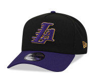 New Era Los Angeles Lakers Purple Gold Two Tone Edition 9Forty A Frame Snapback Cap