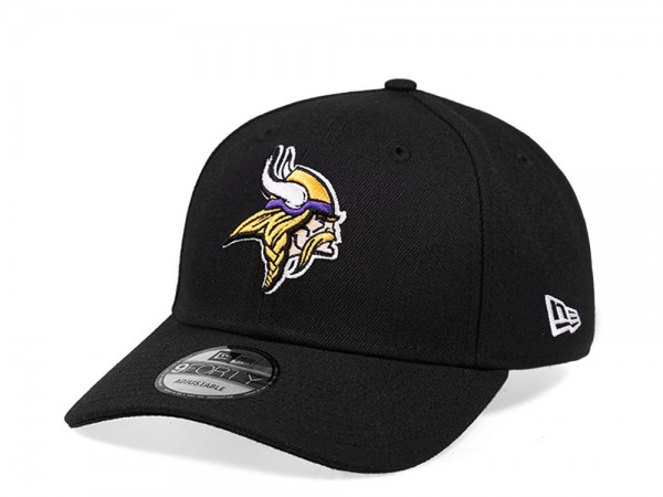 New Era Minnesota Vikings Black 9Forty Snapback Cap