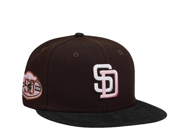 New Era San Diego Padres 50th Anniversary Two Tone Cord Brim Prime Edition 59Fifty Fitted Cap