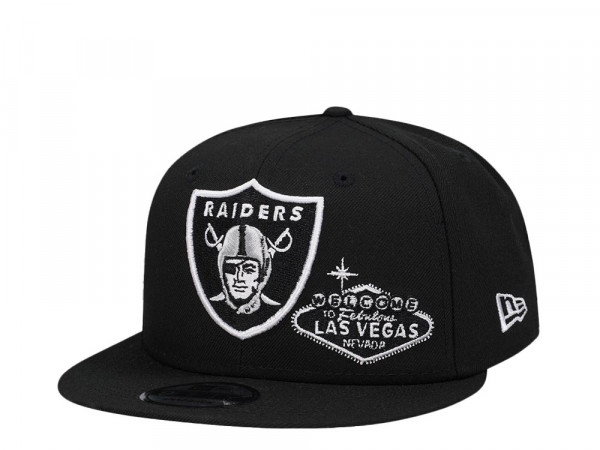 New Era Las Vegas Raiders Black Classic Edition 9Fifty Snapback Cap