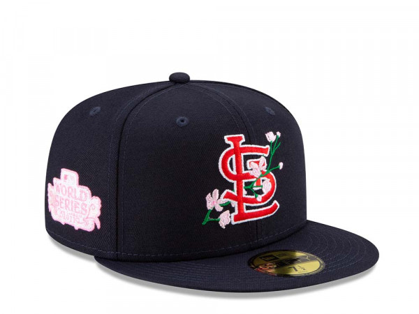 New Era St. Louis Cardinals World Series 2011 Bloom Patch 59Fifty Fitted Cap