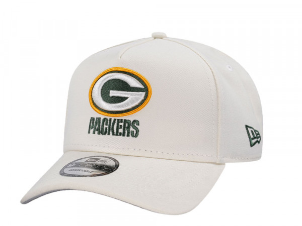 New Era Green Bay Packers Chrome Edition 9Forty A Frame Snapback Cap