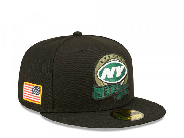 New Era New York Jets Salute to Service 2022 Fitted 59Fifty Cap