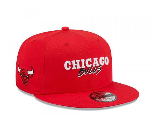 New Era Chicago Bulls Sript Team 9fifty Snapback Cap