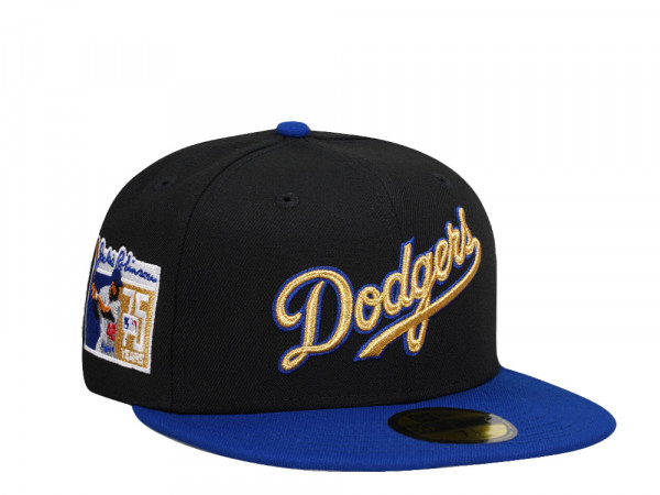 New Era Los Angeles Dodgers 75 Years Jackie Robinson Gold Two Tone Edition 59Fifty Fitted Cap