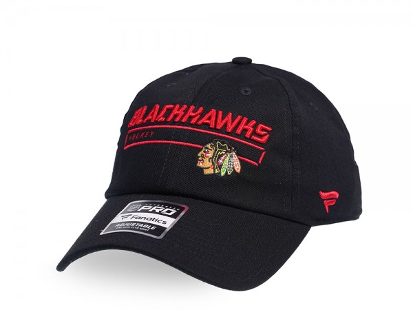 Fanatics Chicago Blackhawks Authentic Pro Rinkside Adjustable Strapback Cap