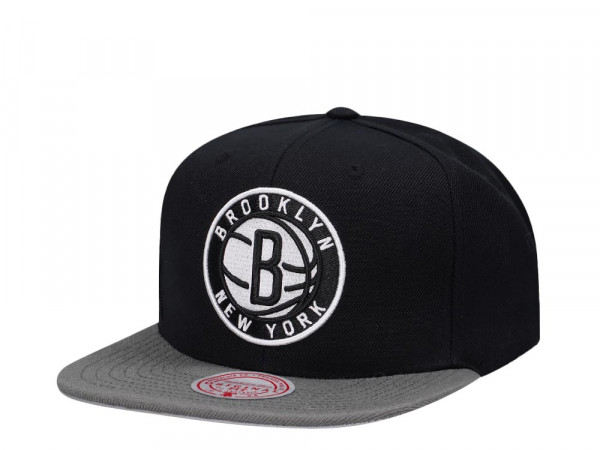 Mitchell & Ness Brooklyn Nets Team Two Tone 2.0 Snapback Cap