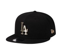 New Era Los Angeles Dodgers Gold Metal Badge Edition 9Fifty Snapback Cap