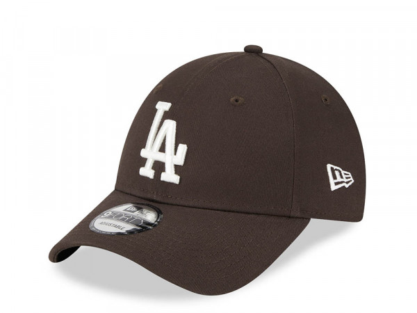 New Era Los Angeles Dodgers Essential League Brown 9Forty Strapback Cap