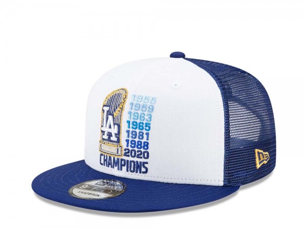 New Era Los Angeles Dodgers Champions Edition 9Fifty Trucker Snapback Cap