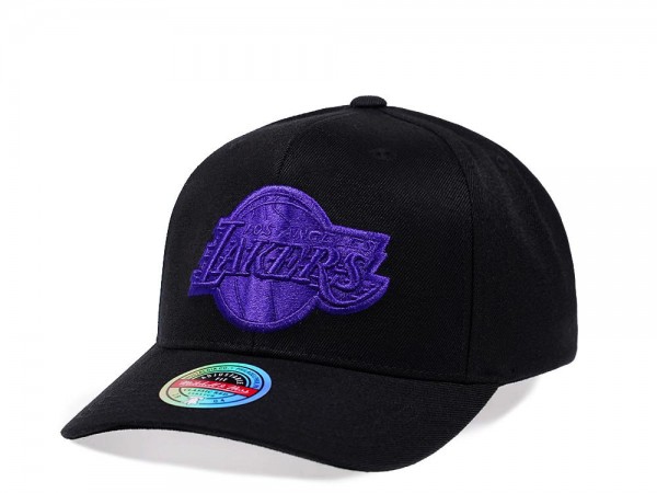 Mitchell & Ness Los Angeles Lakers Duotone Red Line Flex Snapback Cap