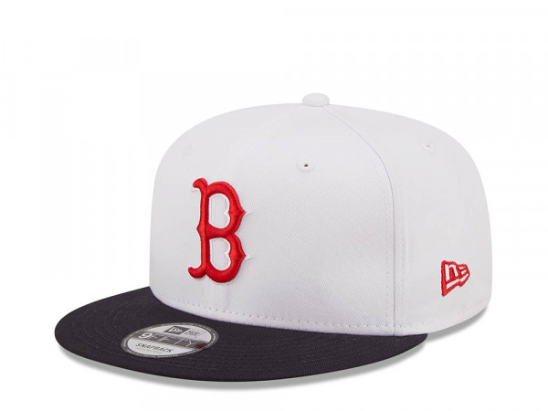 New Era Boston Red Sox White Crown 9Fifty Snapback Cap