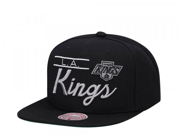 Mitchell & Ness Los Angeles Kings Lock Up Vintage  Snapback Cap