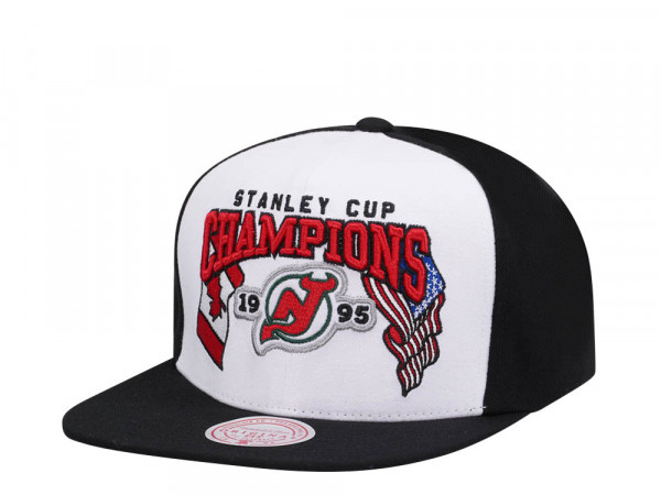 Mitchell & Ness New Jersey Devils Stanley Cup 1995 Vintage Throwback Edition Snapback Cap