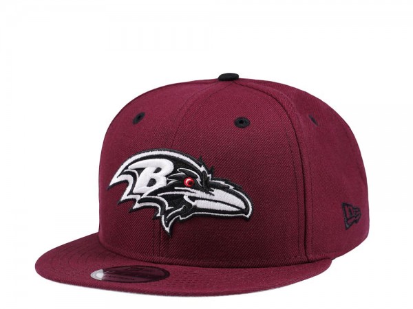 New Era Baltimore Ravens Maroon Edition 9Fifty Snapback Cap