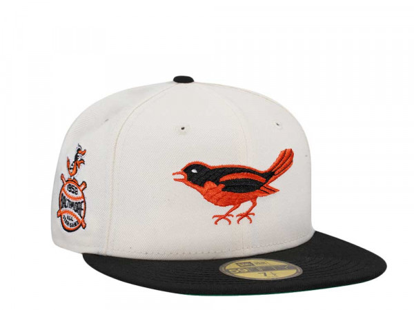 New Era Baltimore Orioles All Star Game 1958 Throwback Two Tone Edition 59Fifty Fitted Cap