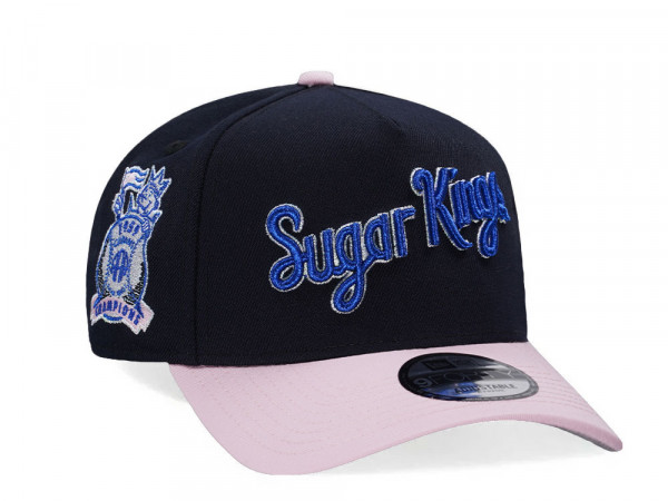 New Era Havana Sugar Kings Champions 1959 Navy Pink Two Tone A Frame Snapback Cap
