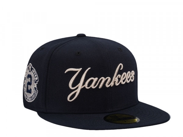 New Era New York Yankees Derek Jeter Script Throwback Edition 59Fifty Fitted Cap