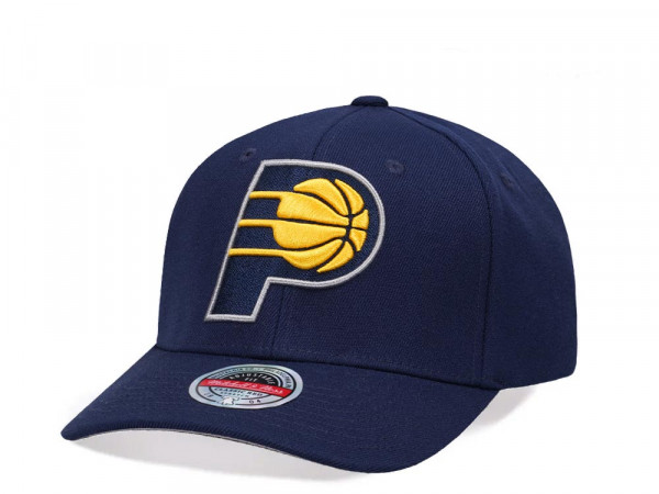 Mitchell & Ness Indiana Pacers Team Ground 2.0 Stretch Classic Red Flex Snapback Cap