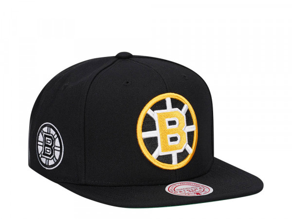 Mitchell & Ness Boston Bruins Alternate Flip Vintage Snapback Cap
