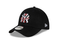 New Era New York Yankees Flower Icon Black 9Forty Strapback Cap