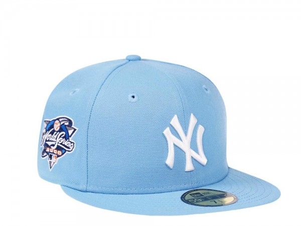 New Era New York Yankees World Series 2000 Sky Edition 59Fifty Fitted Cap