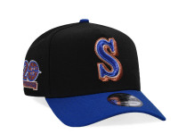 New Era Seattle Mariners 20th Anniversary Black Copper Two Tone Edition A Frame Snapback Cap