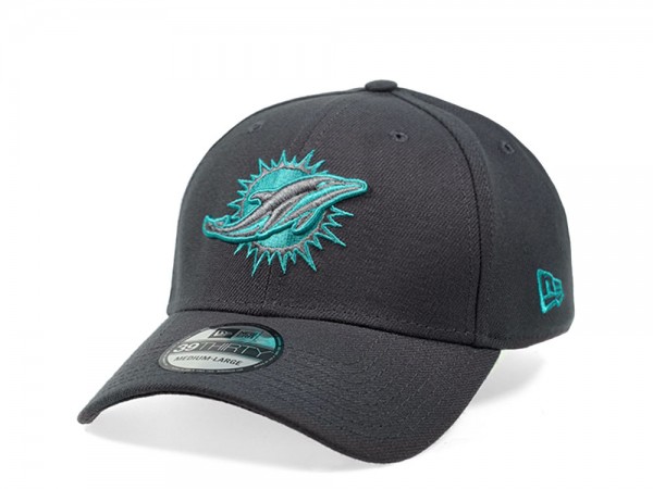 New Era Miami Dolphins Graphite Edition 39Thirty Stretch Cap