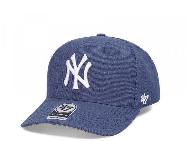 47Brand New York Yankees Classic DP Timber Blue Snapback Cap
