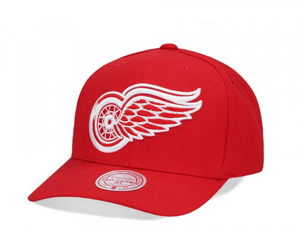Mitchell & Ness Detroit Red Wings Team Ground 2.0 Pro Red Snapback Cap