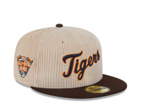 New Era Detroit Tigers All Star Game 2005 Fall Cord Khaki 59Fifty Fitted Cap