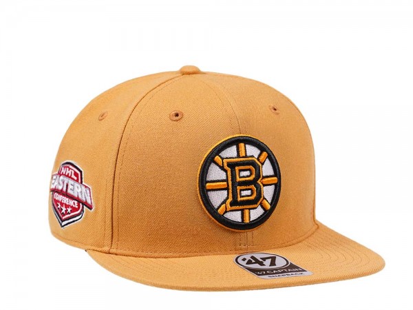47brand Boston Bruins Grinder Edition Captain Snapback Cap