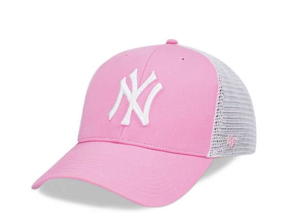 47Brand New York Yankees Branson Rose MVP Trucker Snapback Cap
