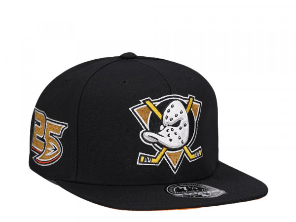 Mitchell & Ness Anaheim Ducks 25th Anniversary Edition Dynasty Fitted Cap