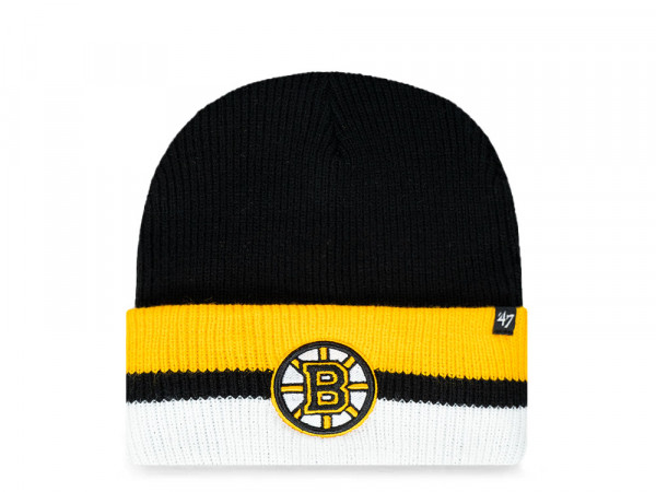 47Brand Boston Bruins Black Split Mütze