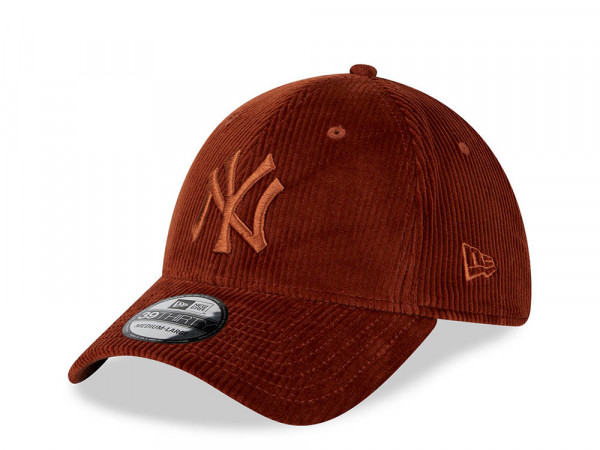 New Era New York Yankees Wide Cord Brown Edition 39Thirty Stretch Cap