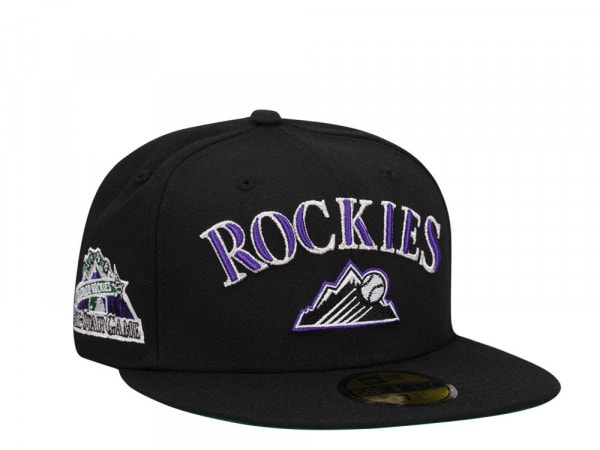 New Era Colorado Rockies All Star Game 1998 Black Throwback Edition 59Fifty Fitted Cap